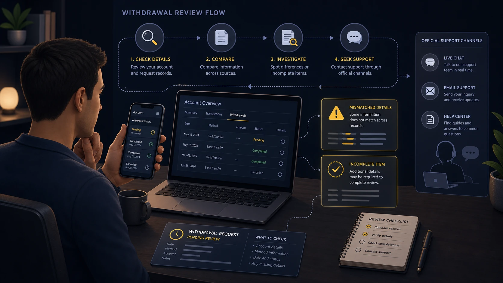 Common Withdrawal Problems